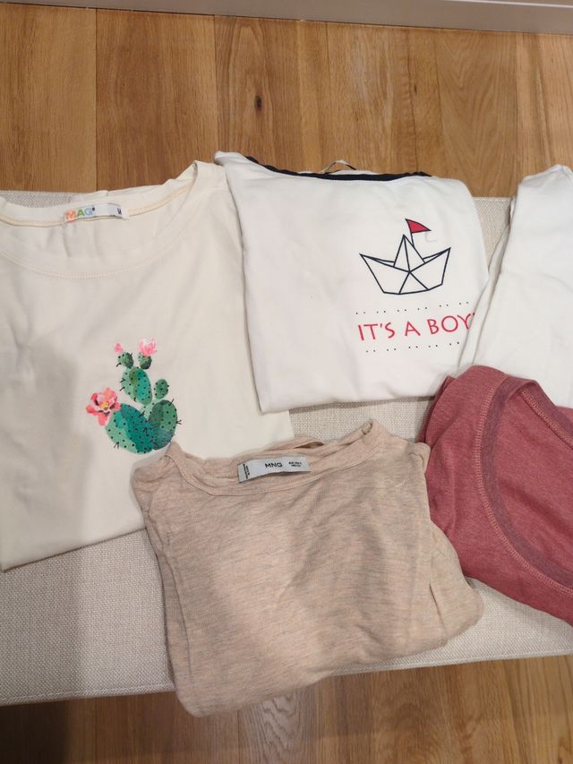 6 camisetas premamá