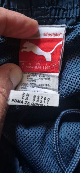 Pantaloni Puma blu taglia L