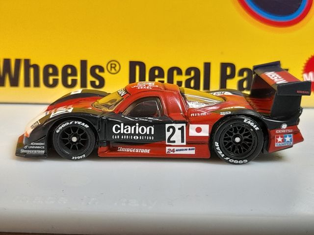 Hot Wheels Nissan R390 custom
