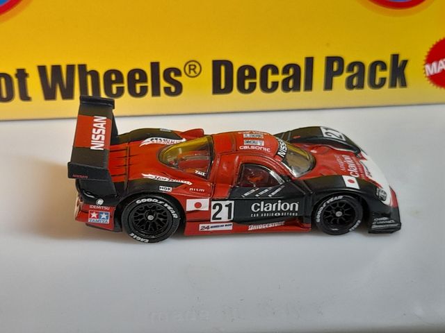 Hot Wheels Nissan R390 custom