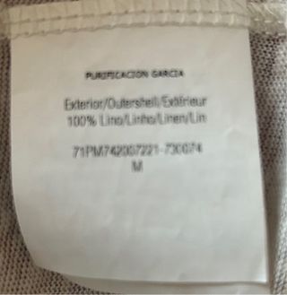 Camiseta Purificación García - Verde - Talla M