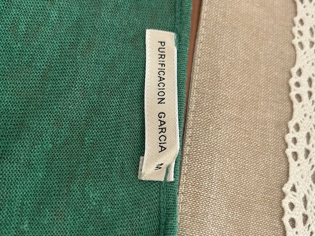 Camiseta Purificación García - Verde - Talla M