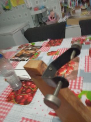 Jamonero madera rústico