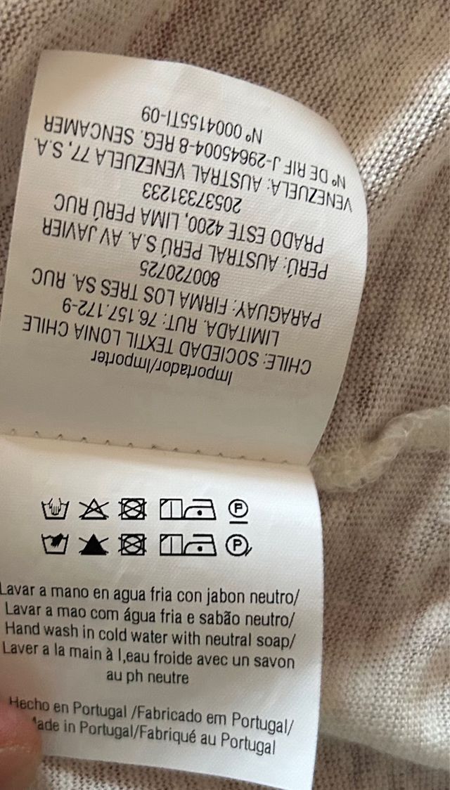 Camiseta Purificación García blanca talla M