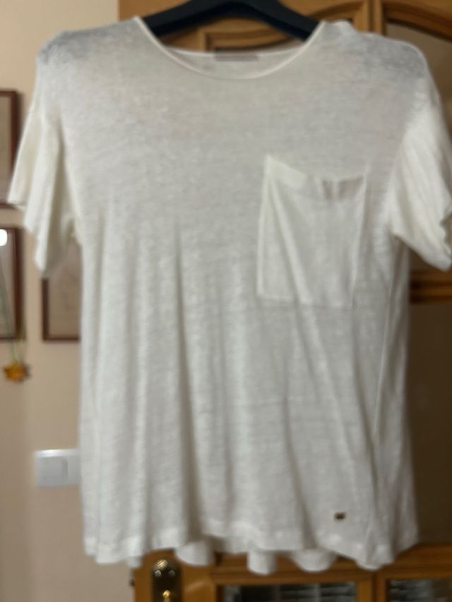 Camiseta Purificación García blanca talla M