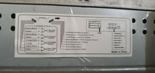 Radio para coche MP5 50W