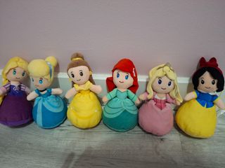 6 Muñecas Princesas Disney