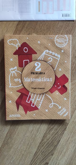 Matemáticas 2 de Anaya primaria