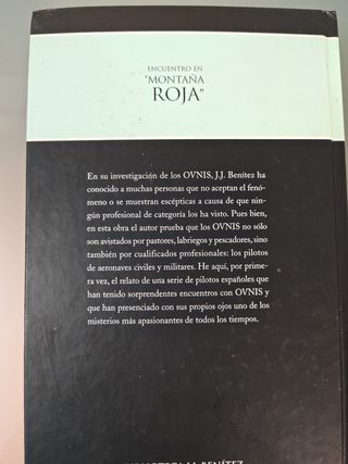 Libro Encuentro en Montaña Roja