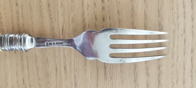 Cubertería pescado antigua 12 piezas