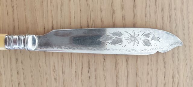 Cubertería pescado antigua 12 piezas