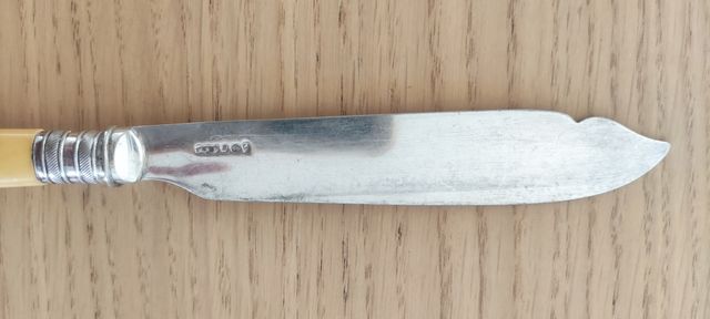 Cubertería pescado antigua 12 piezas