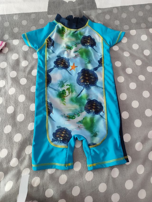 Bañador bebé neopreno,medidas en las fotos