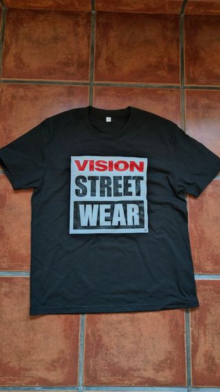 Camiseta Vision Street Wear negra