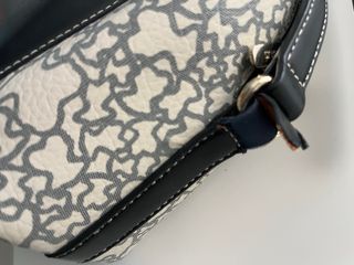 Bolso Tous kaos bandolera beige-gris
