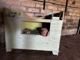 Mobile bagno antico in legno