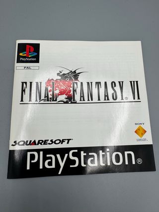 Final Fantasy VI - PS1 PAL