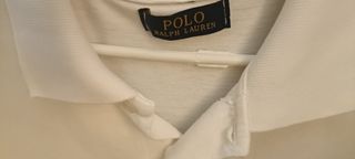 Polo Ralph Lauren blanco talla m
