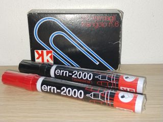 Kaenak 100 Fermagli + 2 Pennarelli Indelebili - Ro
