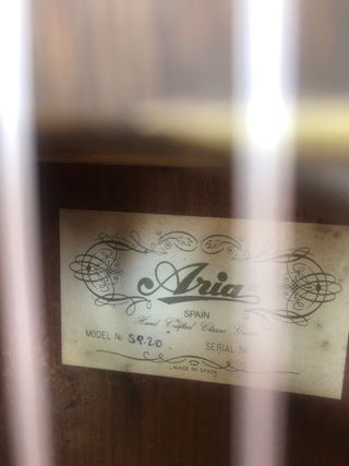 Guitarra clásica Aria MD SP20