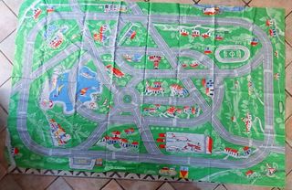 Tappeto gioco città stradale