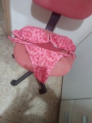 Bikini estampado rosa rojo