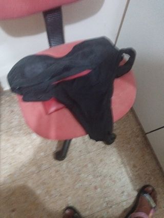 Bikini negro elegante