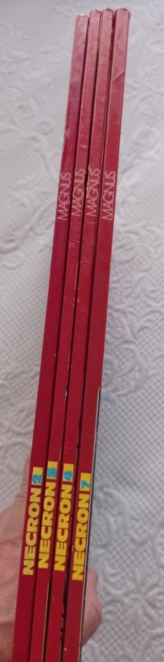LOTE NECRON MAGNUS N° 2,3,4 Y 7 ED. LA CUPULA