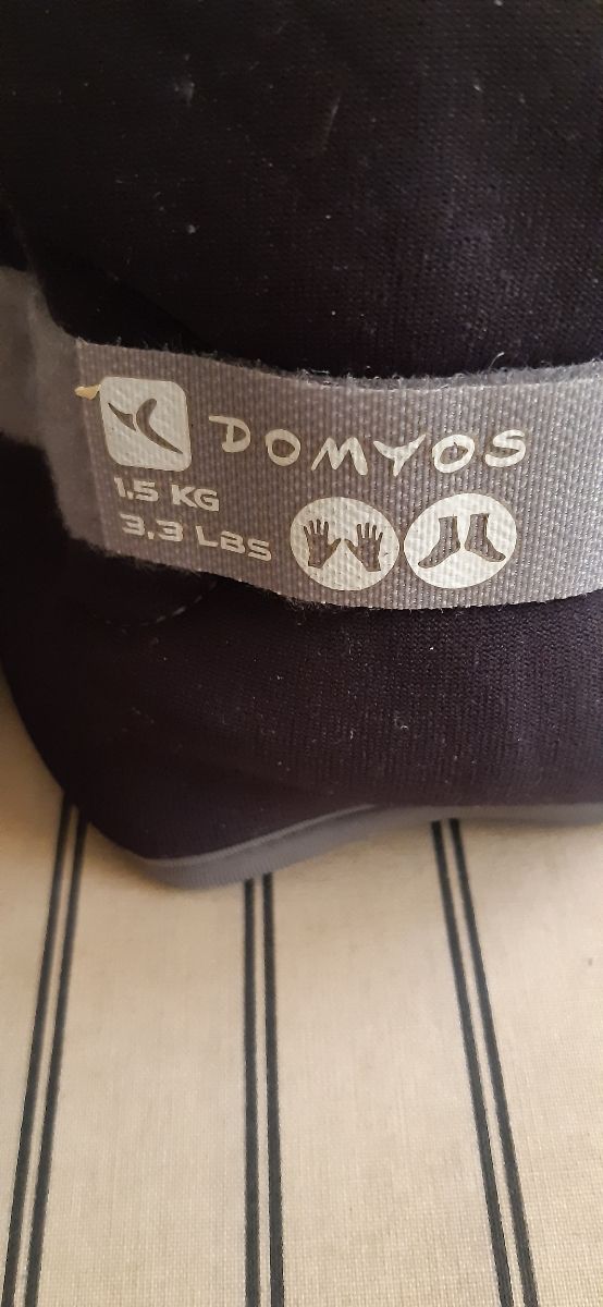 Pesas tobillo/muñeca Domyos 1,5kg
