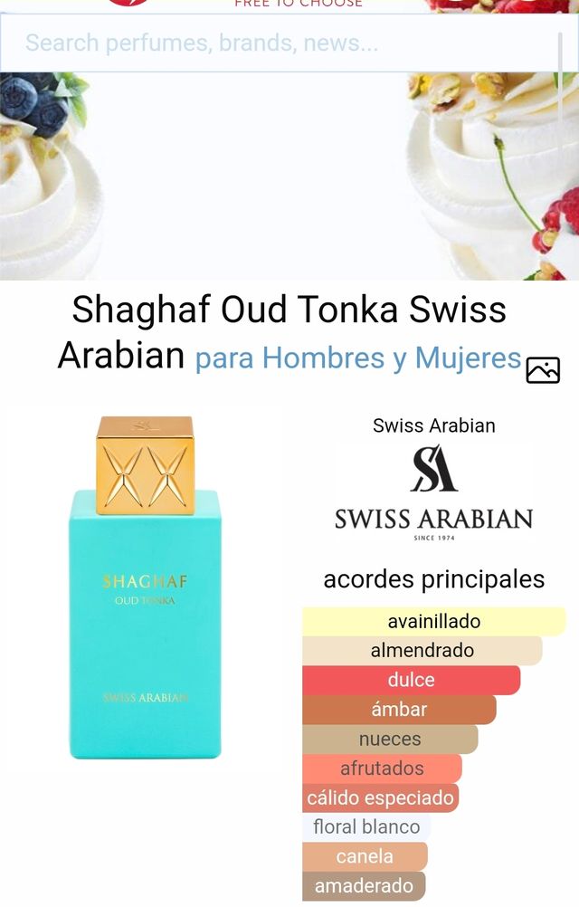 Shaghaf Oud Tonka - Swiss Arabian