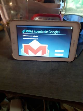 Tablet Samsung blanca