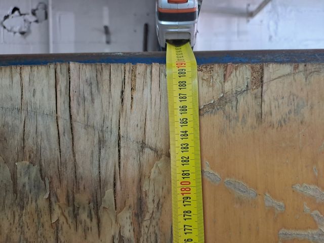 Estructura metálica mesa grande