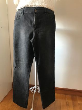 Pantalones vaqueros grises - Talla 40