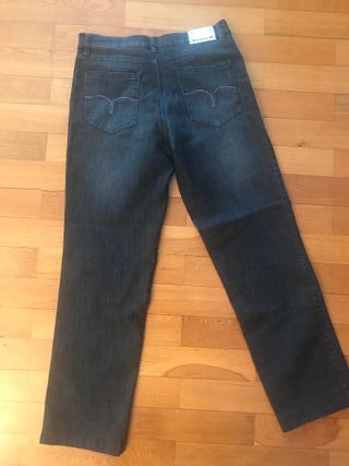 Pantalones vaqueros grises - Talla 40