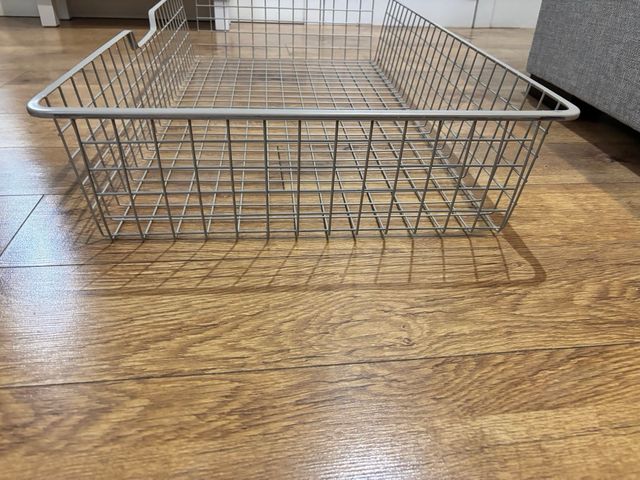 Cesta metálica Ikea Komplement 50x100 gris