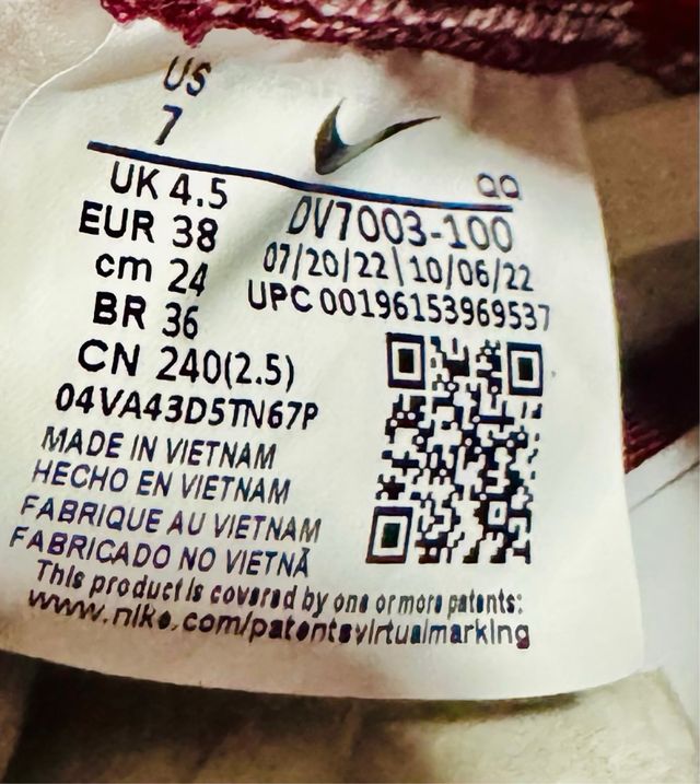 Nike Blazer Mid '77 - Talla 38