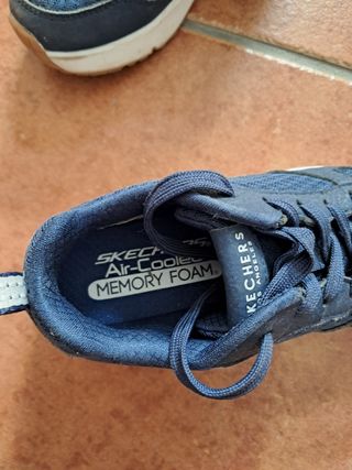 Zapatillas Skechers niña, azul marino talla 30