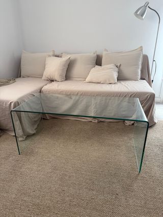 Mesa cristal - Cheval (100cm)