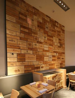 Paneles madera: Revestimiento pared