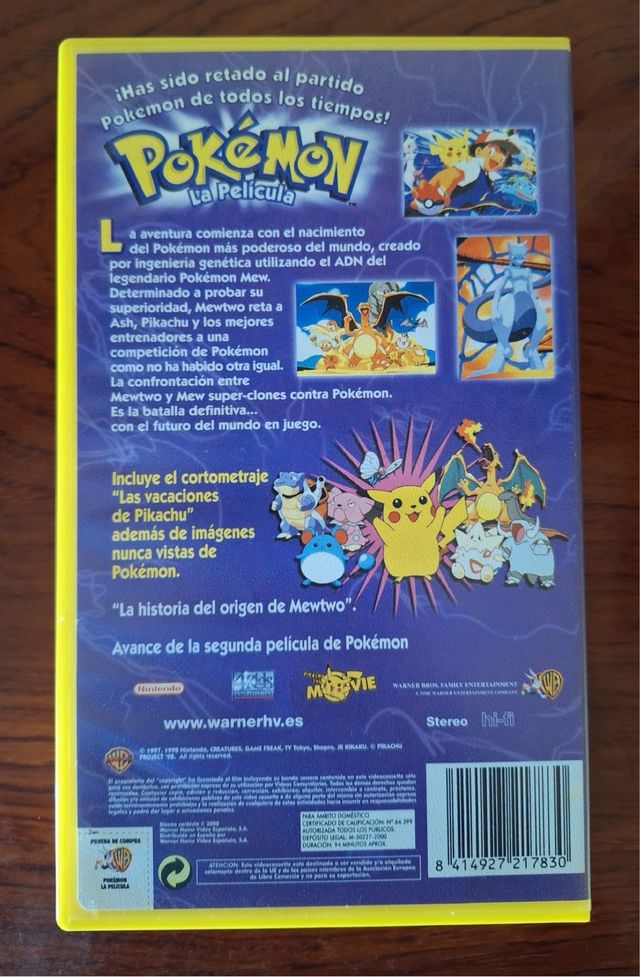 VHS Pokémon: Mewtwo vs. Mew