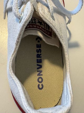 Converse blancas - Zapatillas lona Niña talla 34