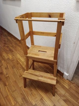 Torre aprendizaje madera niños