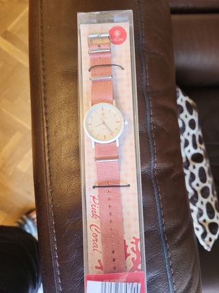 Reloj Calgary Pink Coral