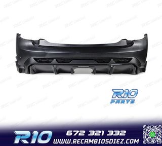 PARAGOLPES TRASERO MINI F56 F57 COUPE 14-20 LOOK NEW JCW
