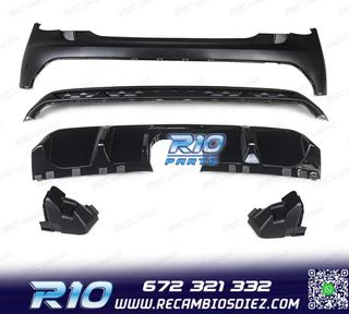 PARAGOLPES TRASERO MINI F56 F57 COUPE 14-20 LOOK NEW JCW