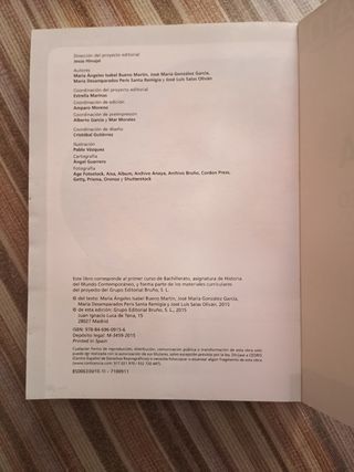 Código Bruño Historia del Mundo Contemporáneo 1...
