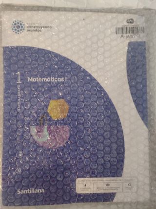 MATEMATICAS I 1BTO CONSTRUYENDO MUNDOS