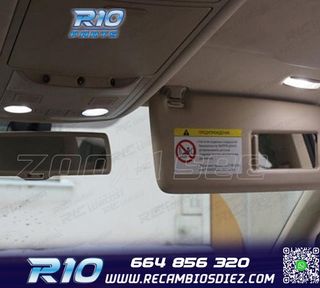 KIT 13 BOMBILLAS LED INTERIOR PARA VOLKSWAGEN VW TOURAN 1T3 