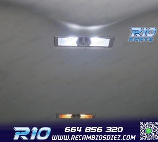 KIT 13 BOMBILLAS LED INTERIOR PARA VOLKSWAGEN VW TOURAN 1T3 