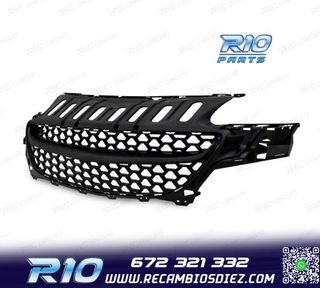 PARRILLA PARA OPEL CORSA E 14-19 LOOK OPC NEGRO MATE